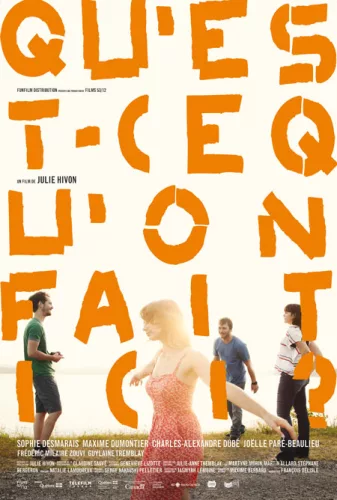 Qu’est-ce qu’on fait ici?